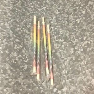 Starbucks reusable LIMITED edition rainbow straws
